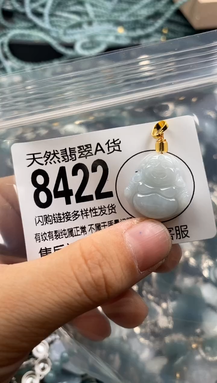 【闪购商品】翡翠颈饰未镶嵌翡翠8422