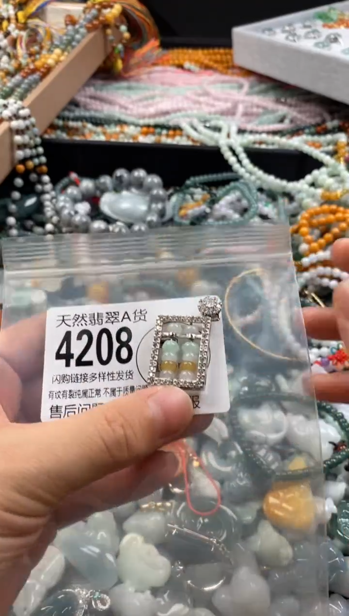 【闪购商品】翡翠颈饰未镶嵌4208