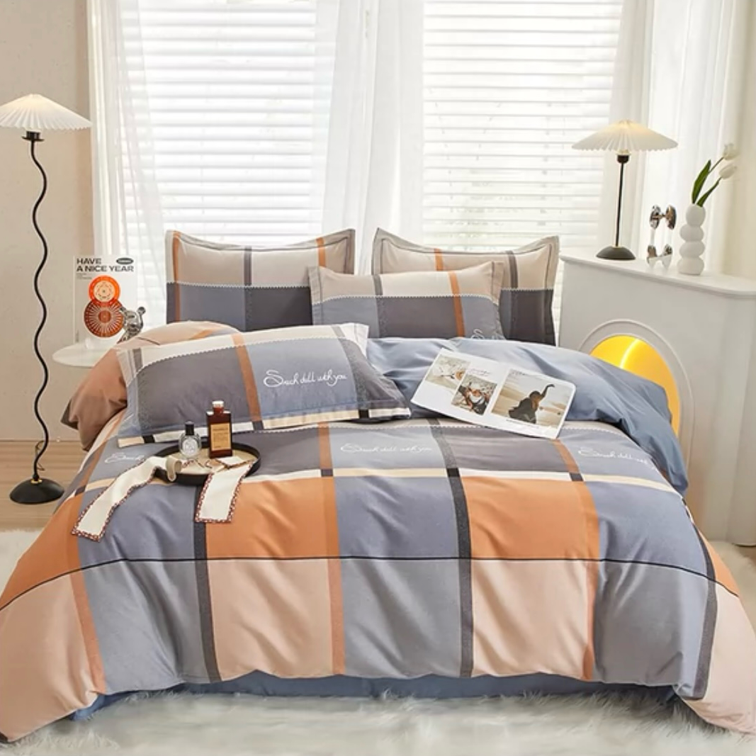 【2.5米】哈伦（咖）加厚斜纹棉花尺寸2.5x2.45米柔软舒适