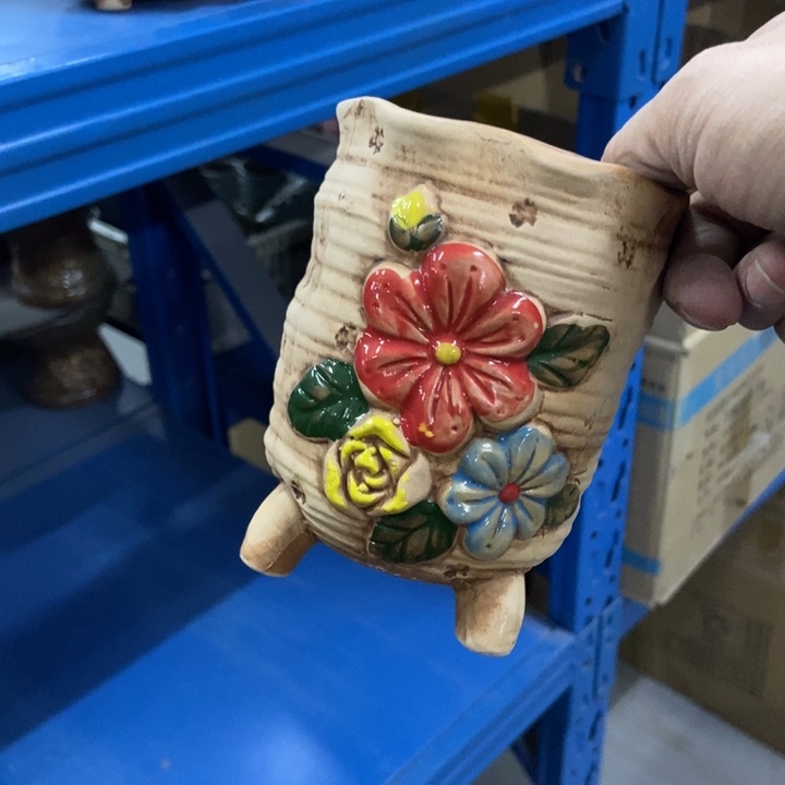 陶瓷花盆单场满9.9发9*12