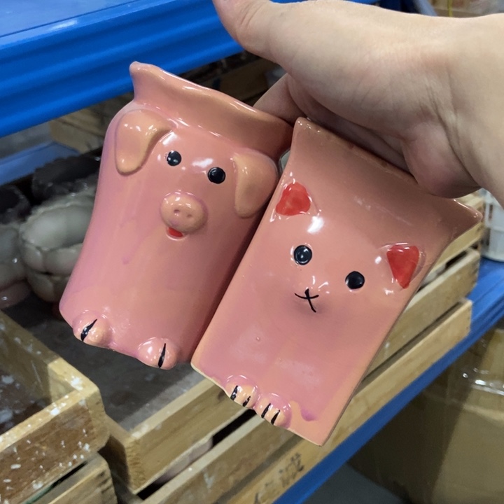 陶瓷满9.9包邮发货8*12微瑕