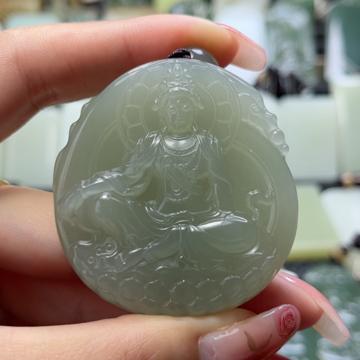 【闪购商品】和田玉吊坠(不含链)未镶嵌
