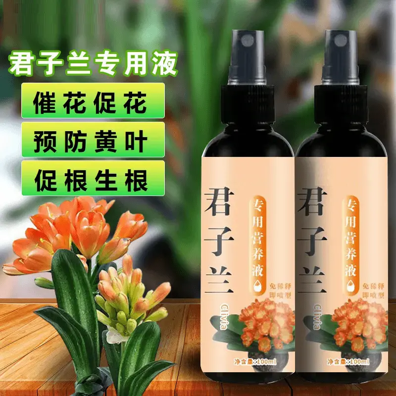 【君子兰专用】营养液肥料夹箭灵催花拔箭剂黄叶干枯烂根通用花肥商品图
