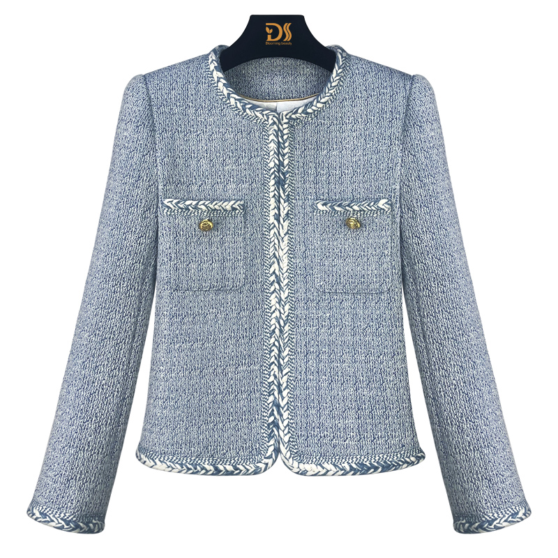 【独设质造】新款时尚休闲百搭短外套气质上衣小香风外套250306