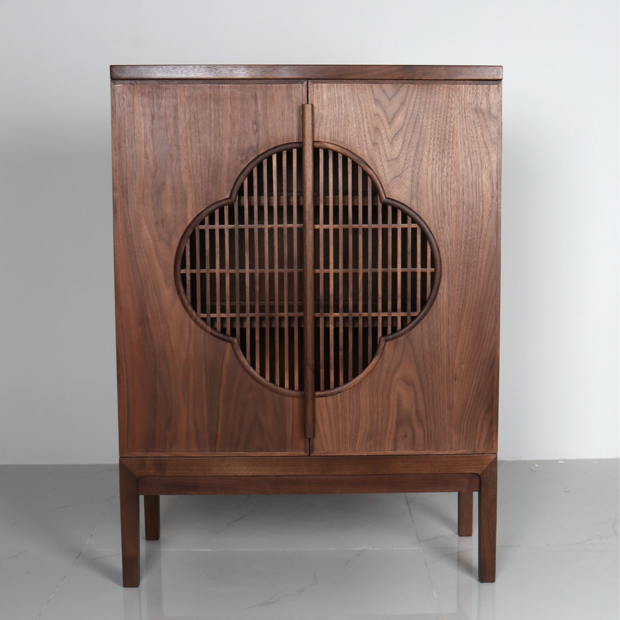 收纳柜客厅玄关储物柜家用置物新中式简约隔断禅意办公矮柜门厅