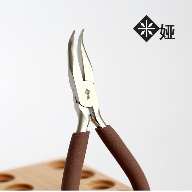 米娅咖啡珠宝首饰钳弯嘴钳 发簪串珠绕线簪娘DIY手工钳子