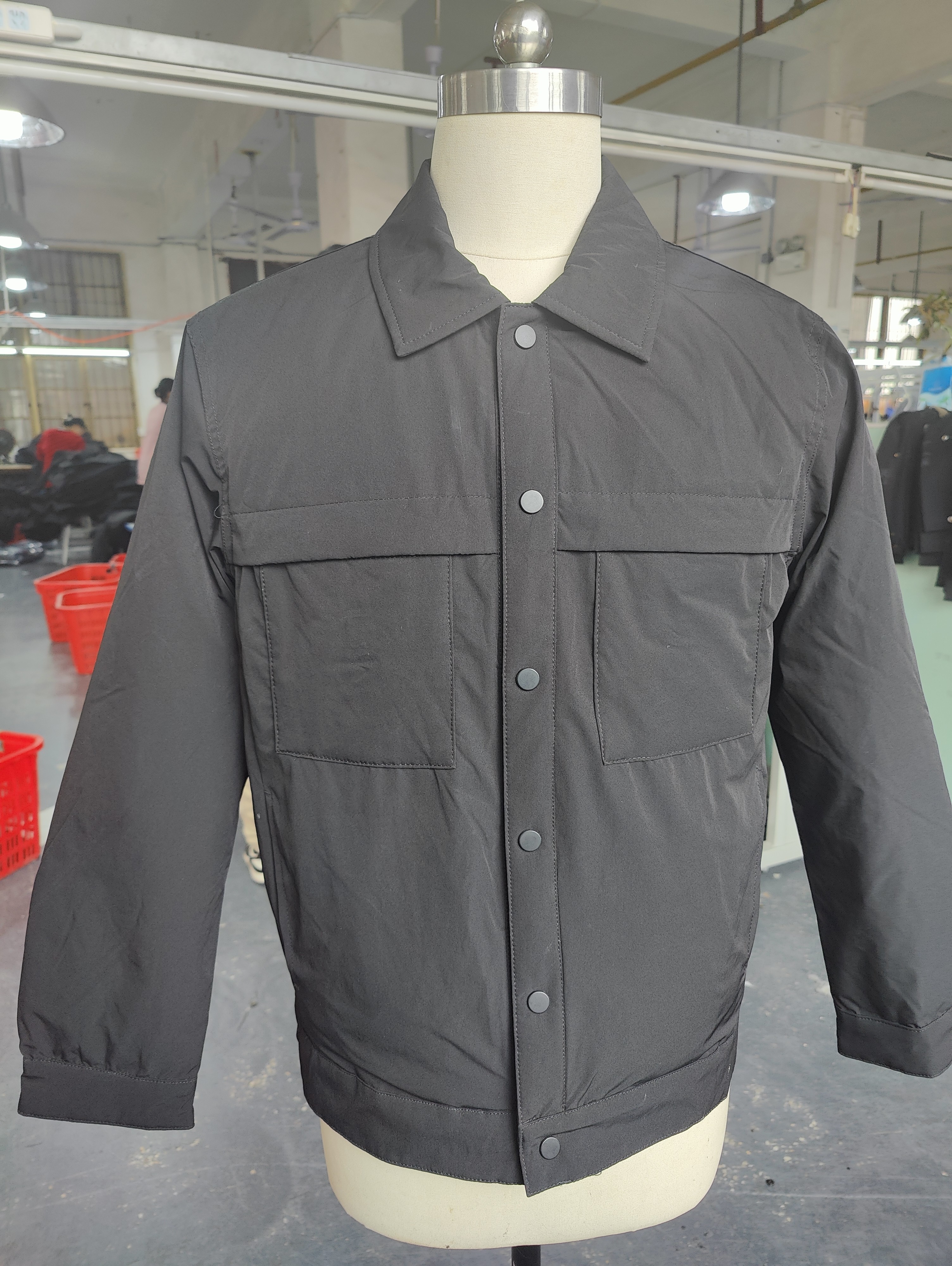 徐三哥精选夹棉夹克版型正工厂尾单