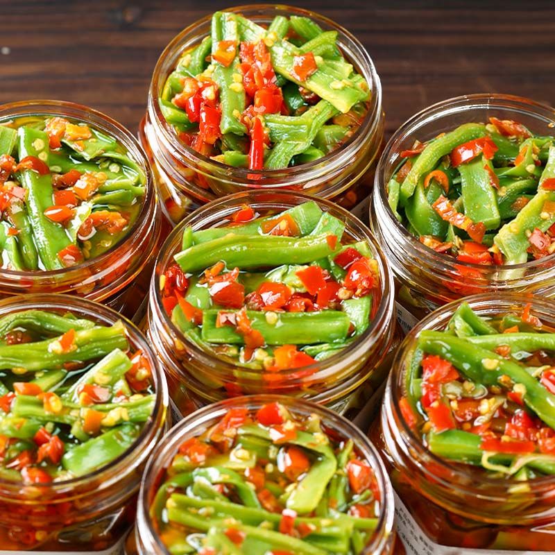 湖南超脆嫩贡菜响菜下饭菜辣椒酱香辣麻辣拌面小吃零食开胃下饭菜