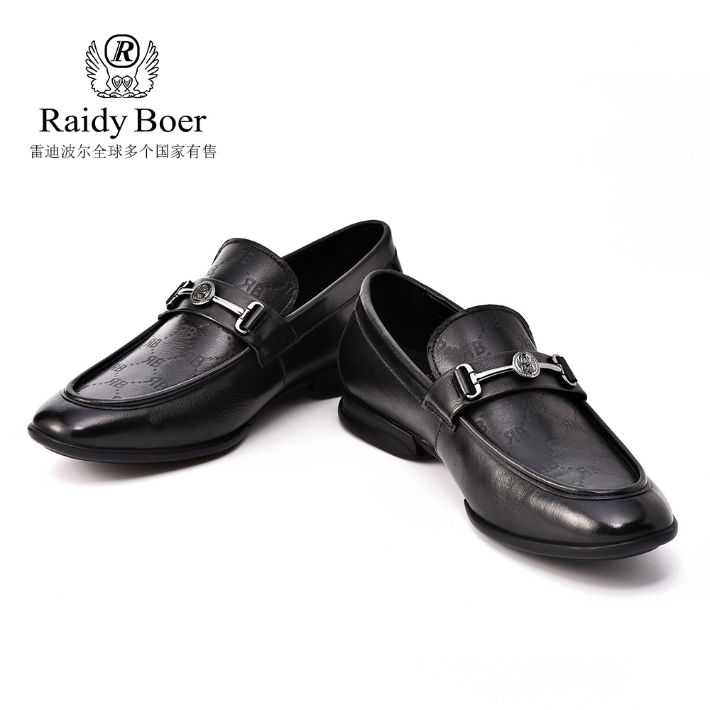 Raidy Boer/雷迪波尔秋季新品 时尚商务休闲简约英伦牛皮鞋2001
