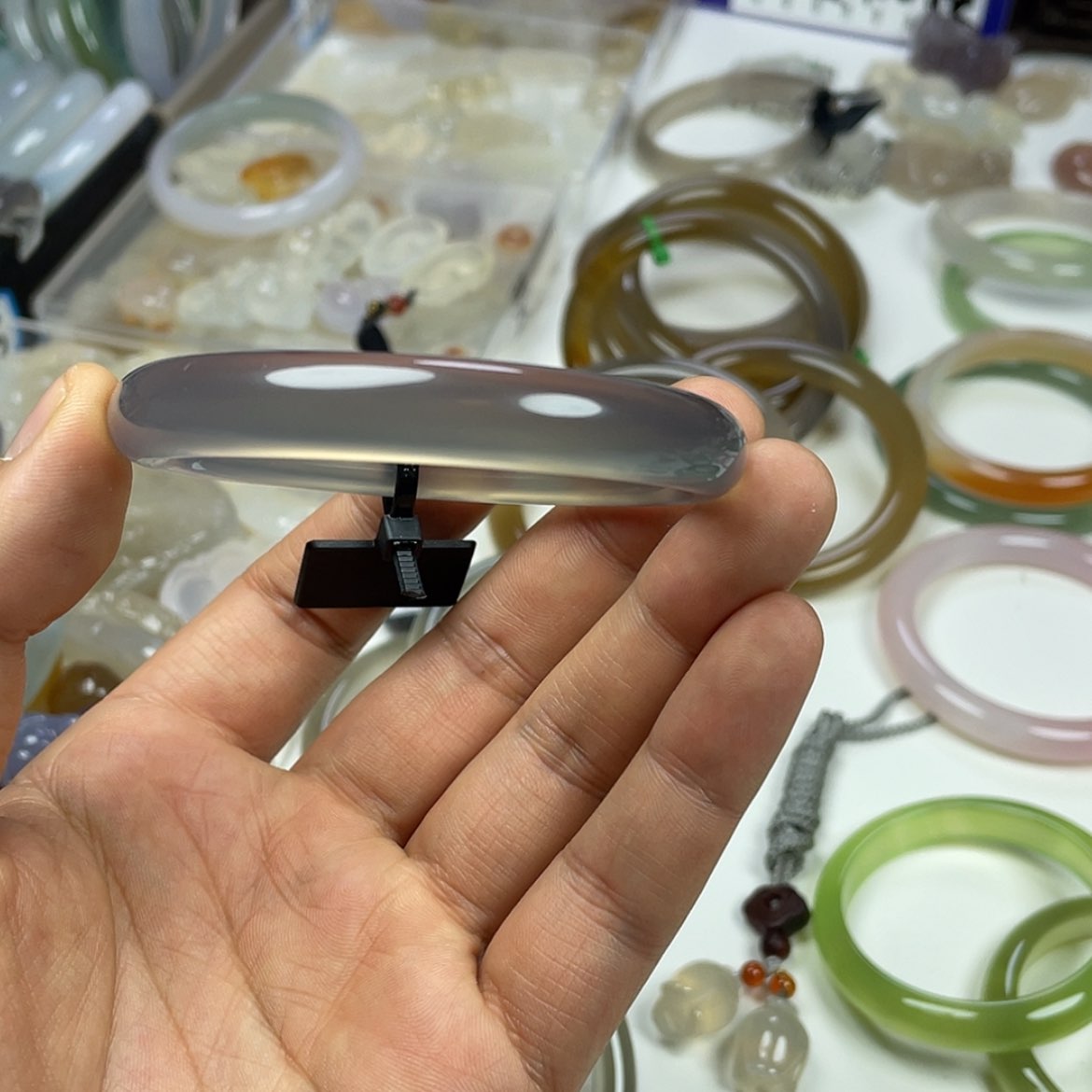 【闪购商品】玛瑙手镯未镶嵌牛****糖