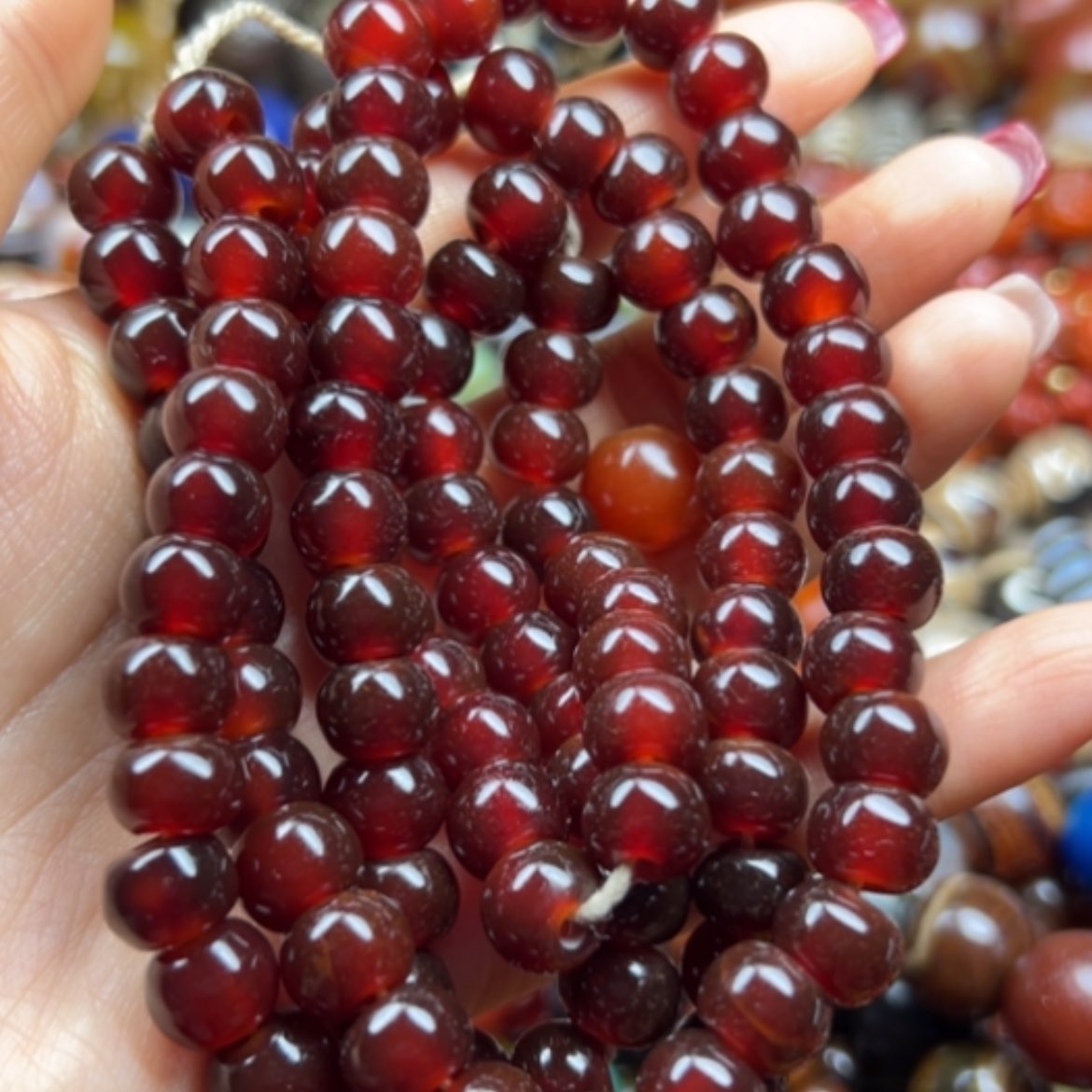 【闪购商品】玛瑙/玉髓颈饰未镶嵌D***s