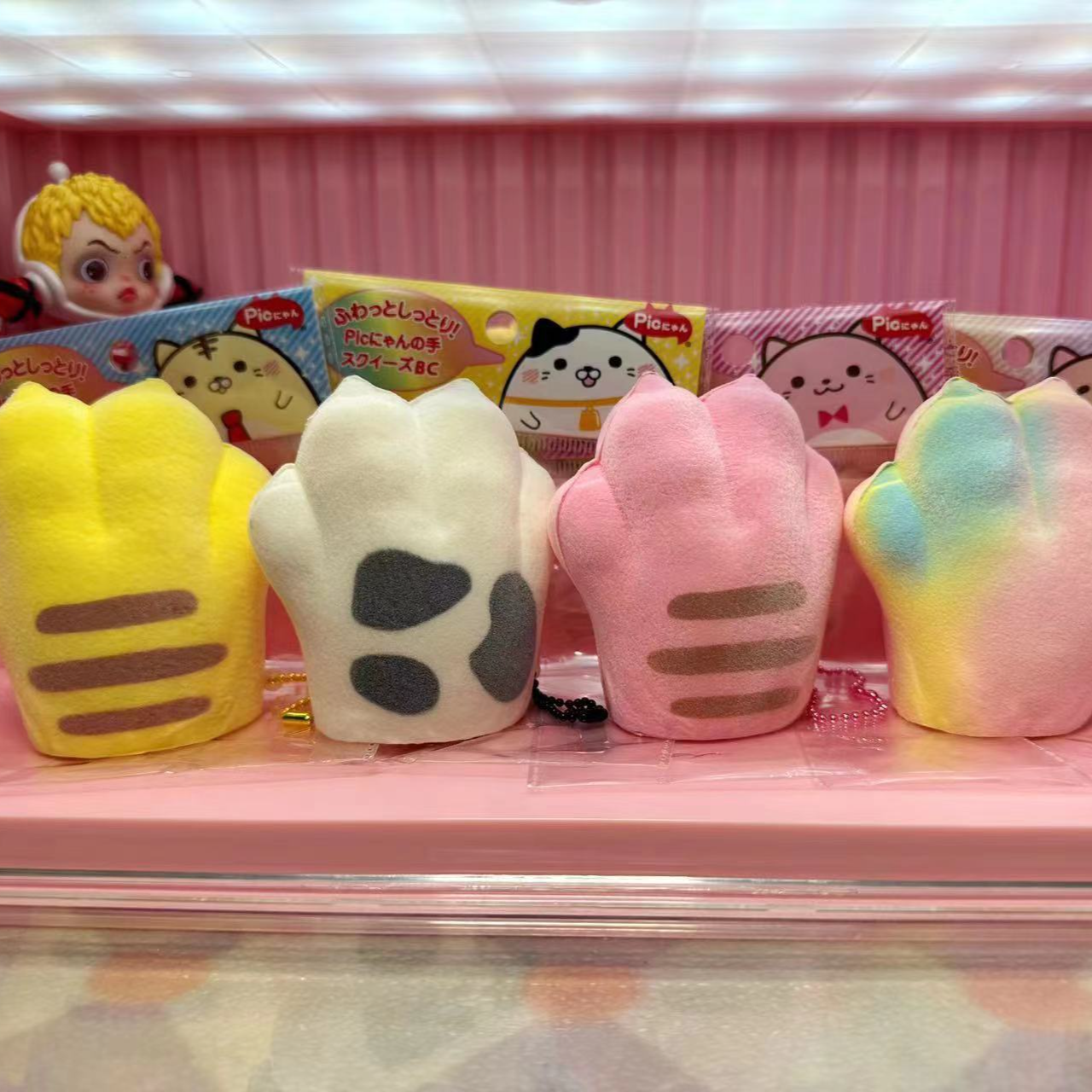 仿真食玩慢回弹玩具捏捏，（排队链接）都会有微瑕疵