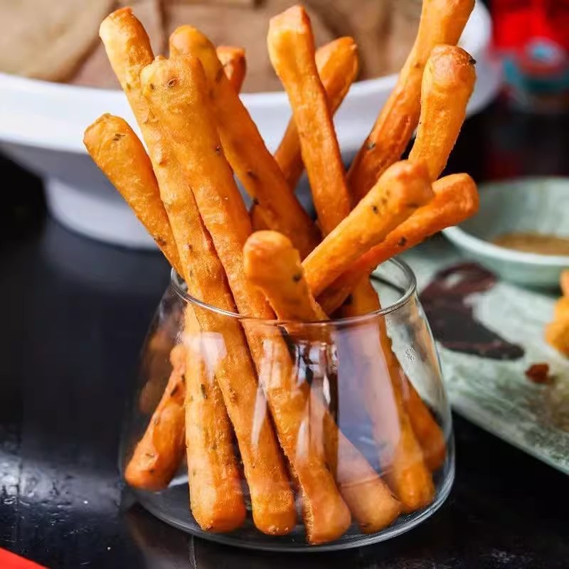 【整袋到手】新疆包邮茴香小油条260g半成品早餐火锅食材速冻食品