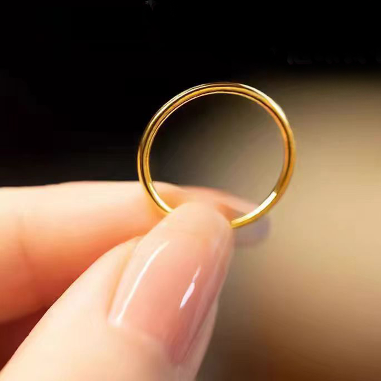 合金戒指 戒指时尚窄版简约古法经典三生三世指环光面