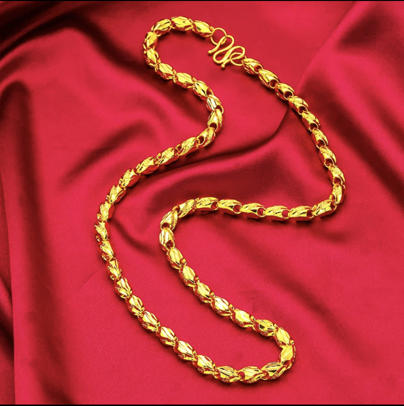 合金项链 （抖音好物）男士时尚高端  瓜子项链