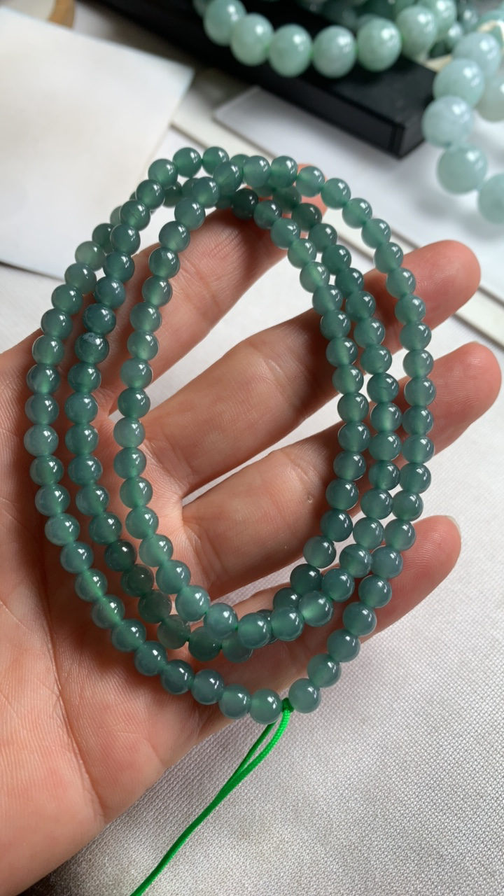 天然a货翡翠糯冰种