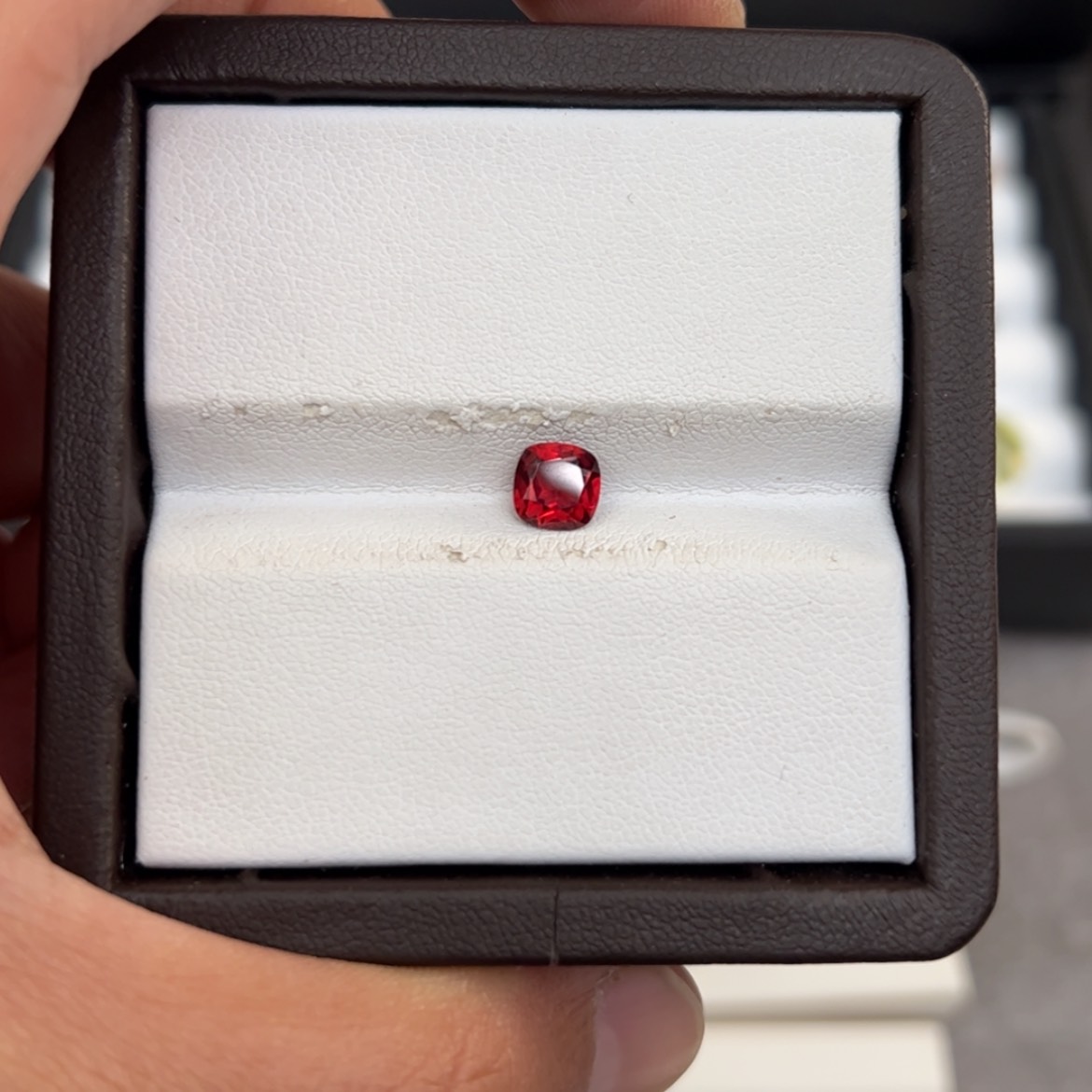 【闪购商品】石榴石珠宝半成品未镶嵌天然石榴石1.05ct