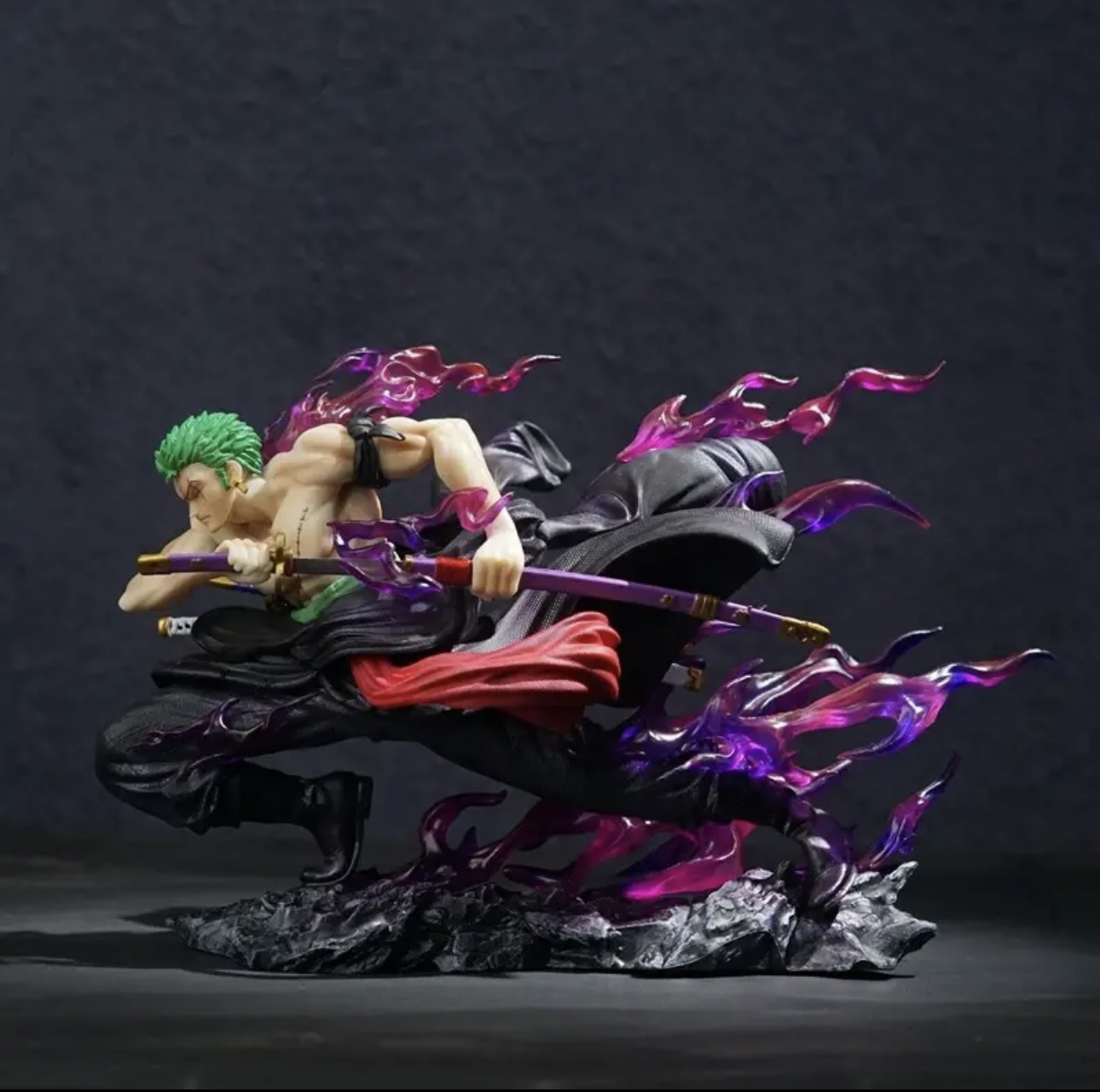 【全款现货】飘移索隆 双头雕 手办摆件模型