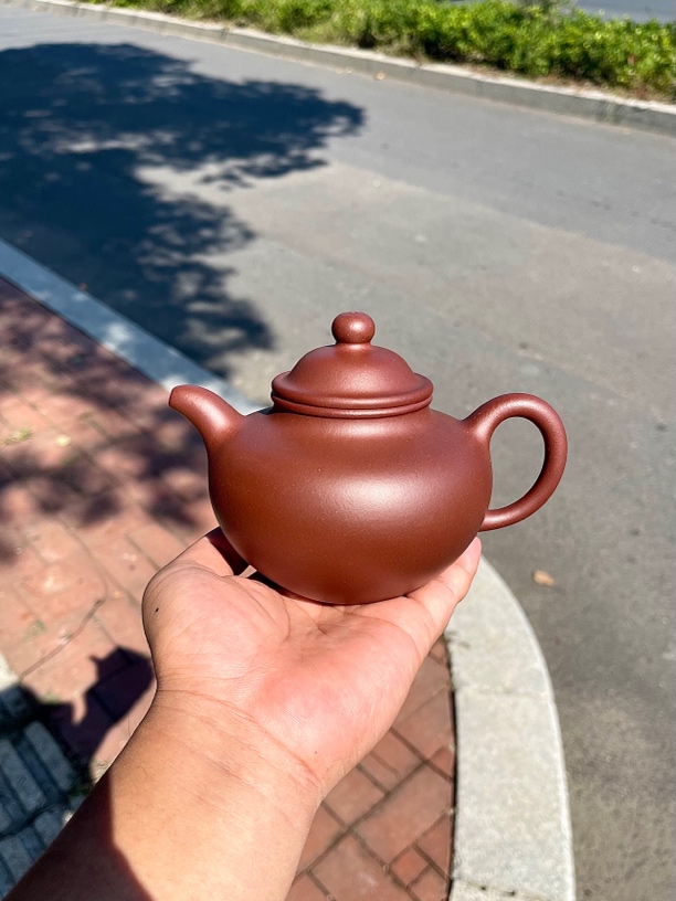 《大亨掇球壶》原矿底槽清 全手工制作 480毫升