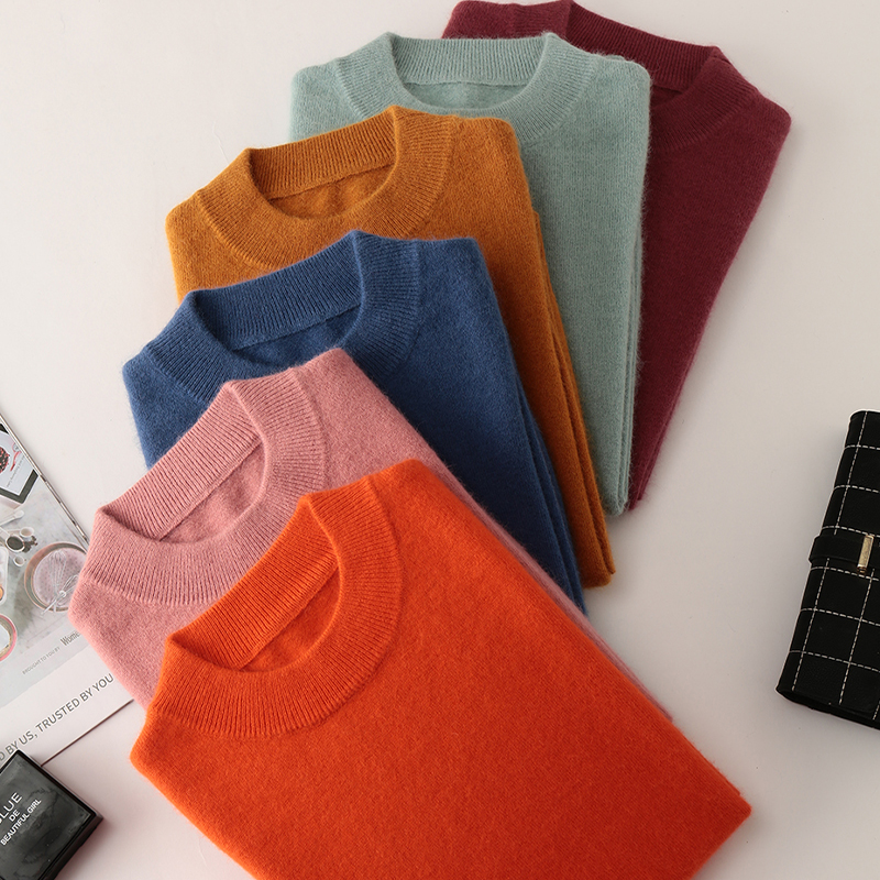 【701-800】甄选高品质长袖毛衣宠粉百搭套头加厚重工韩版羊毛衫