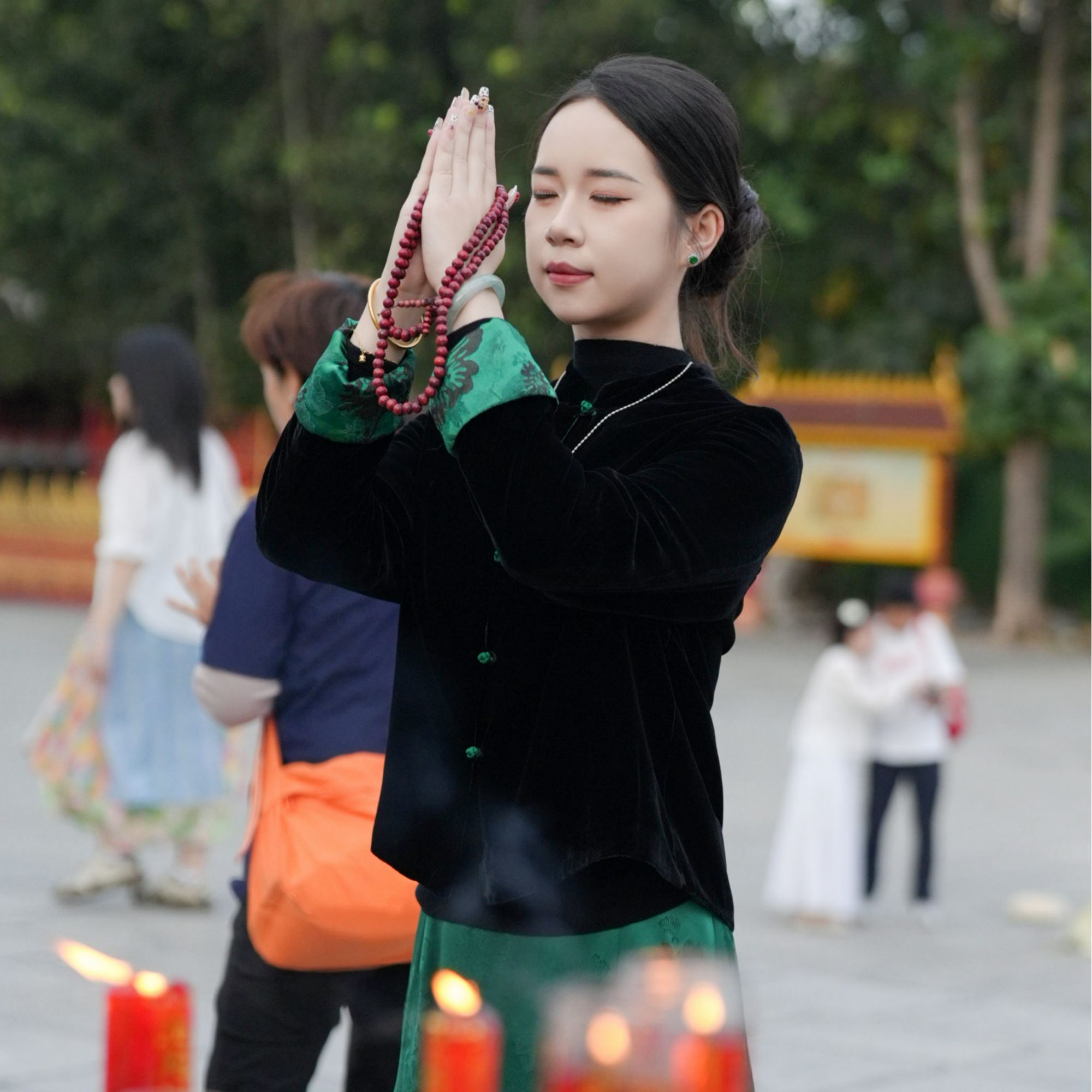 玉家人【勐莱】满分桑蚕丝丝绒款傣族服装改良服饰中国风民族风