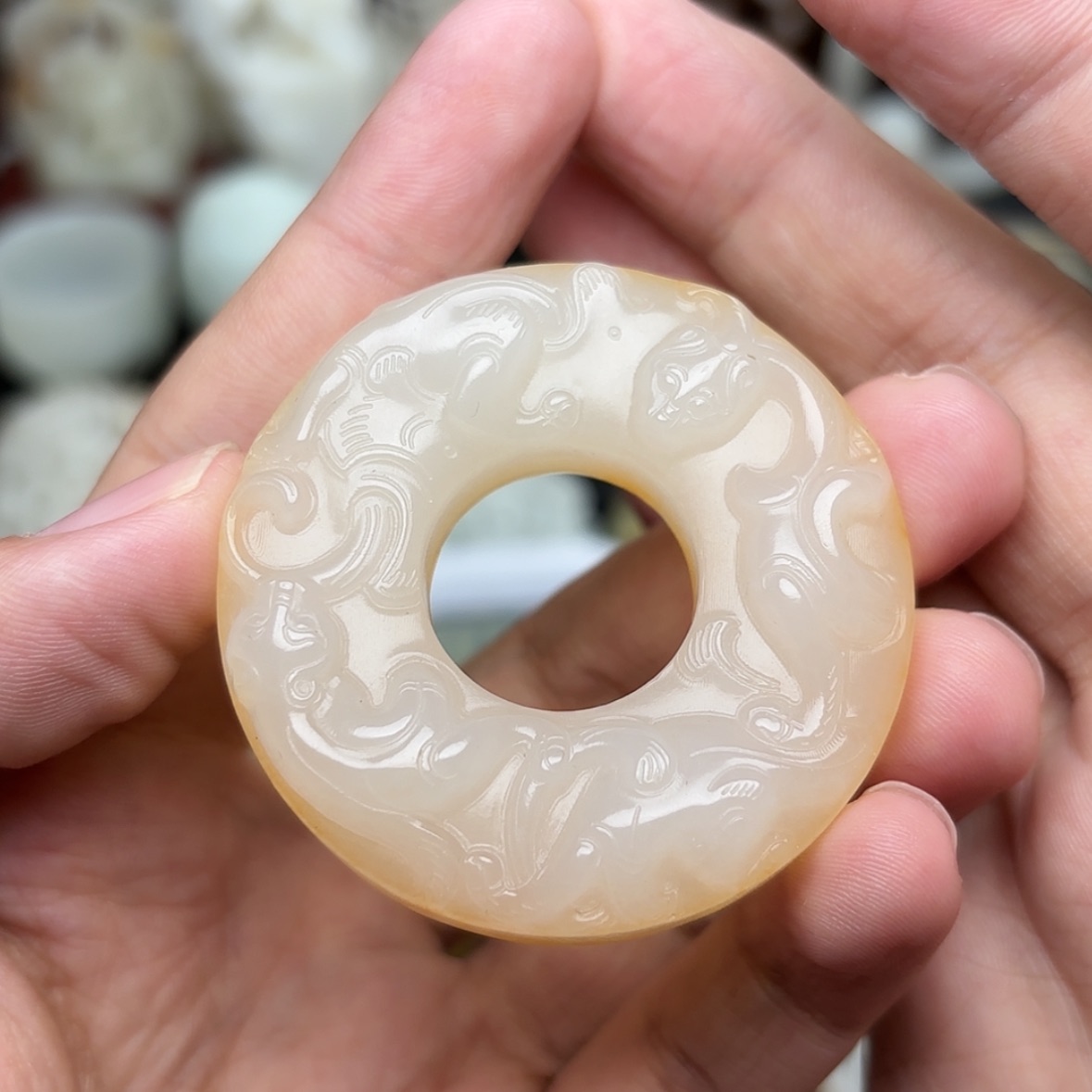 【闪购商品】和田玉挂件未镶嵌每***饿