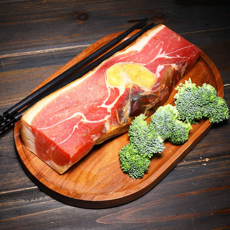 名门匠师正宗金华特产火腿块500克五花咸腊肉腌笃鲜年货腊味干货