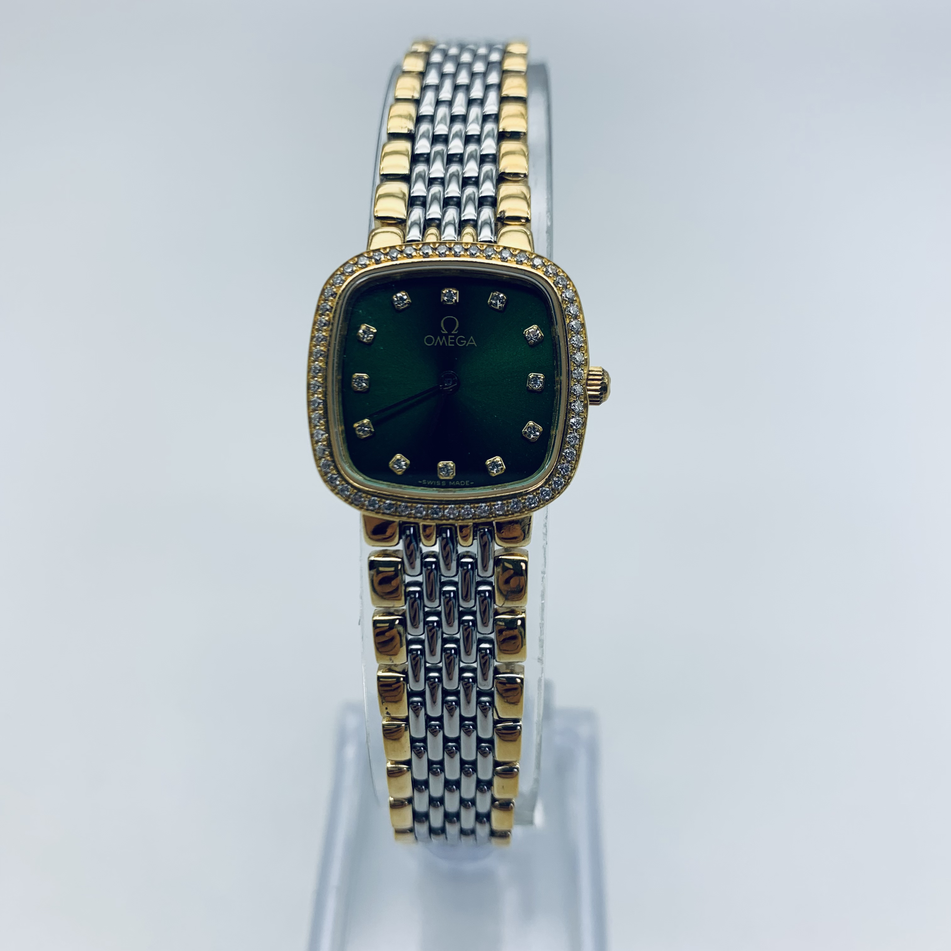 95新  欧米茄碟飞系列 表径22mm 石英 后钻
