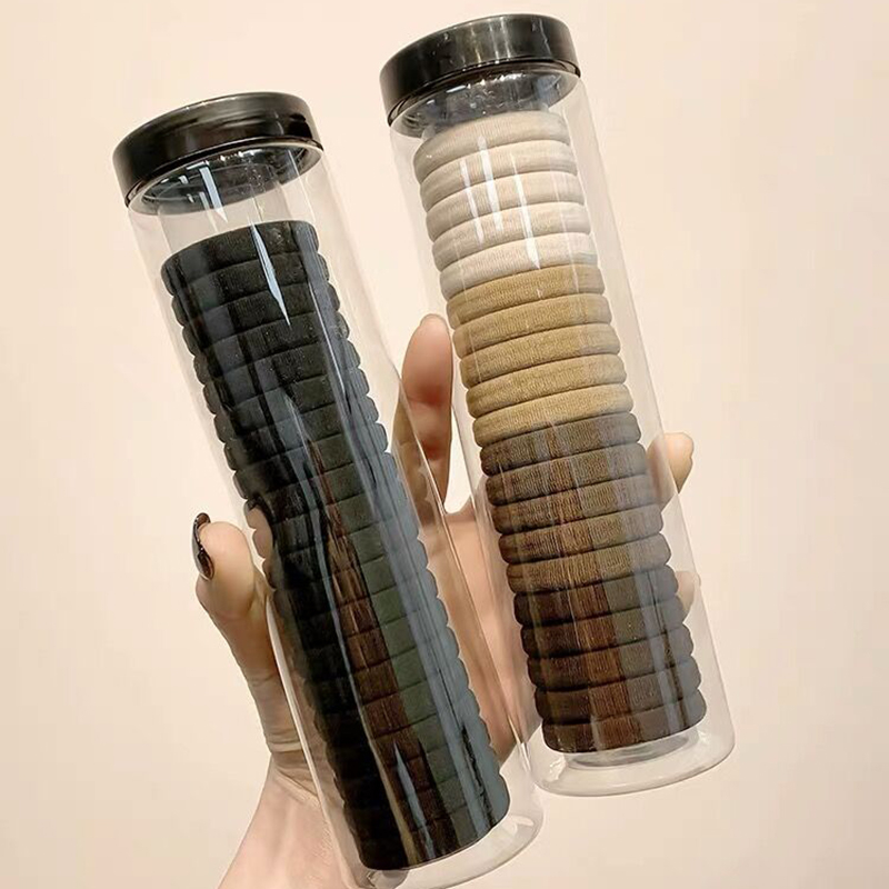 发绳皮筋女扎头发绳扎马尾弹性大实用质量好耐用大头捆头发套皮筋