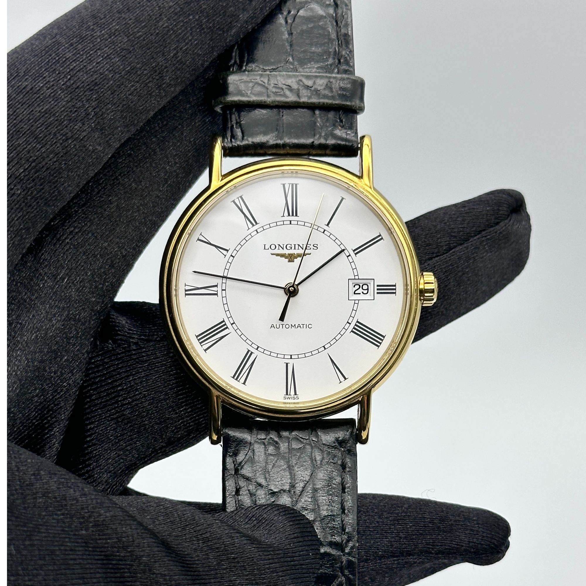 95新 Longines/浪琴 经典系列L4.921.2.11.2  二手21年全套