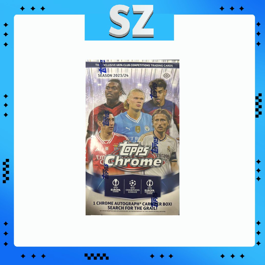 23-24 足球 Topps Chrome UEFA Club Competitions Hobby 单盒