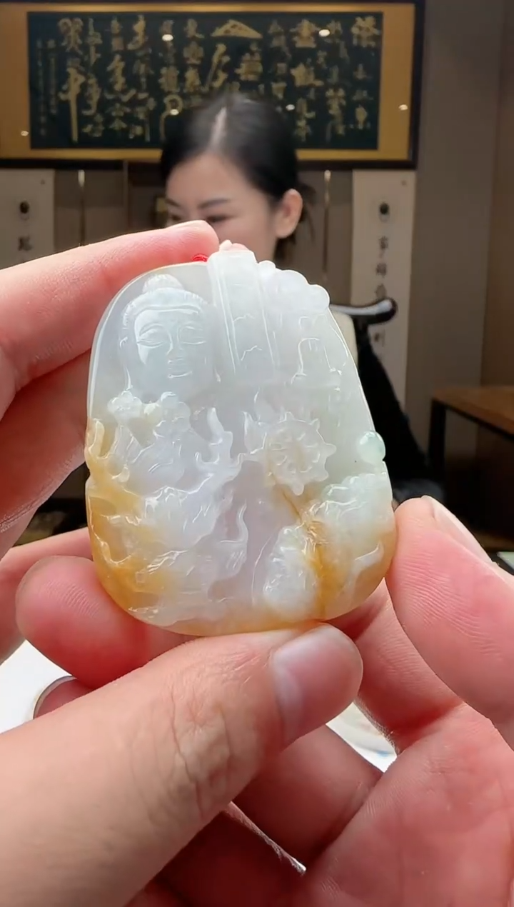 【闪购商品】定制翡翠未镶嵌AL@@SE1223H039