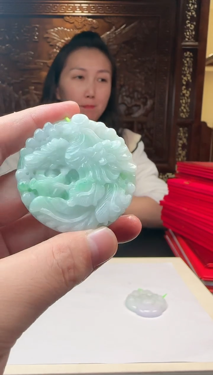 【闪购商品】翡翠吊坠(不含链)未镶嵌AL@@SE1KJ00071