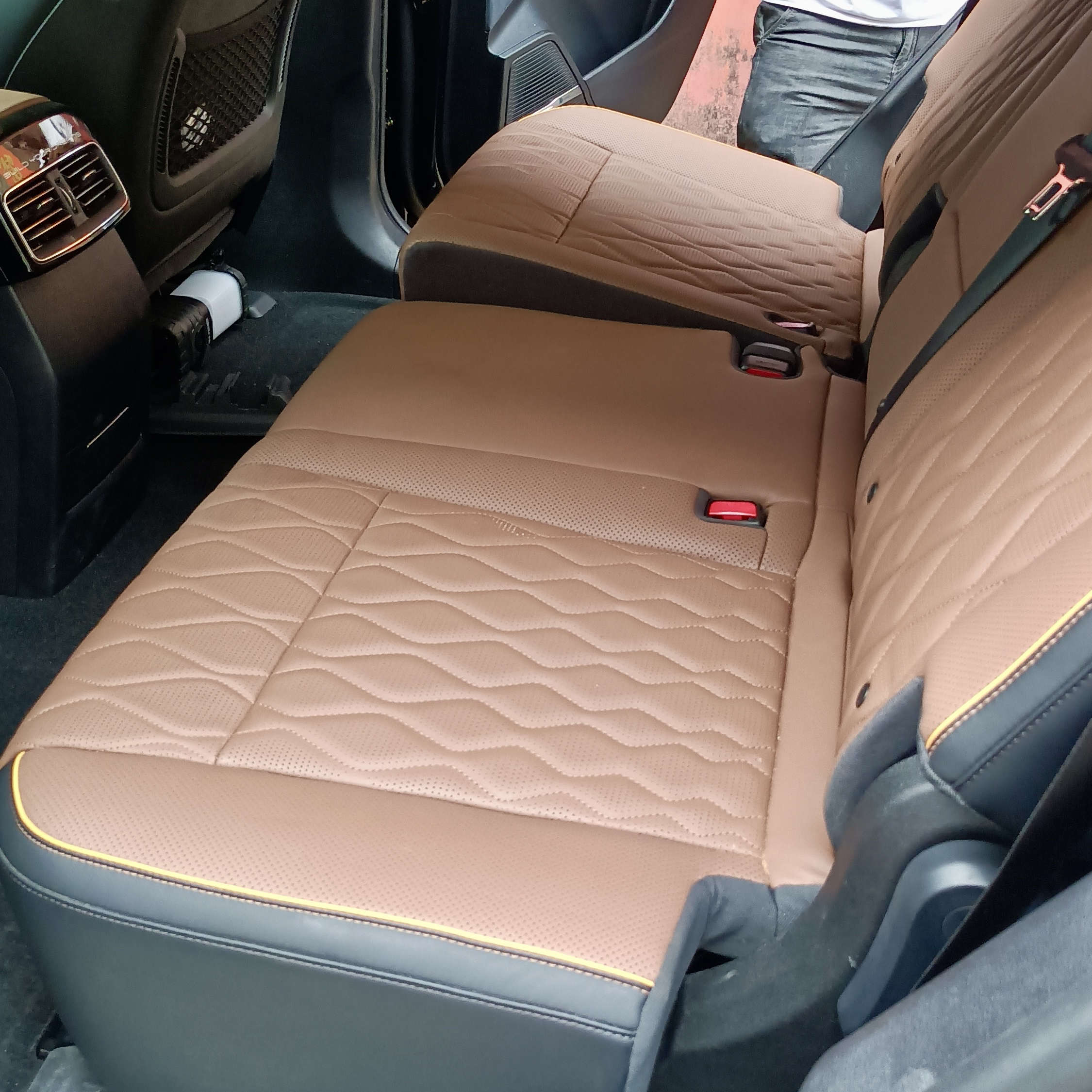 肖哥原创比亚迪唐DMP DMi  DM EV系列腾势X二排座椅可调改平配件