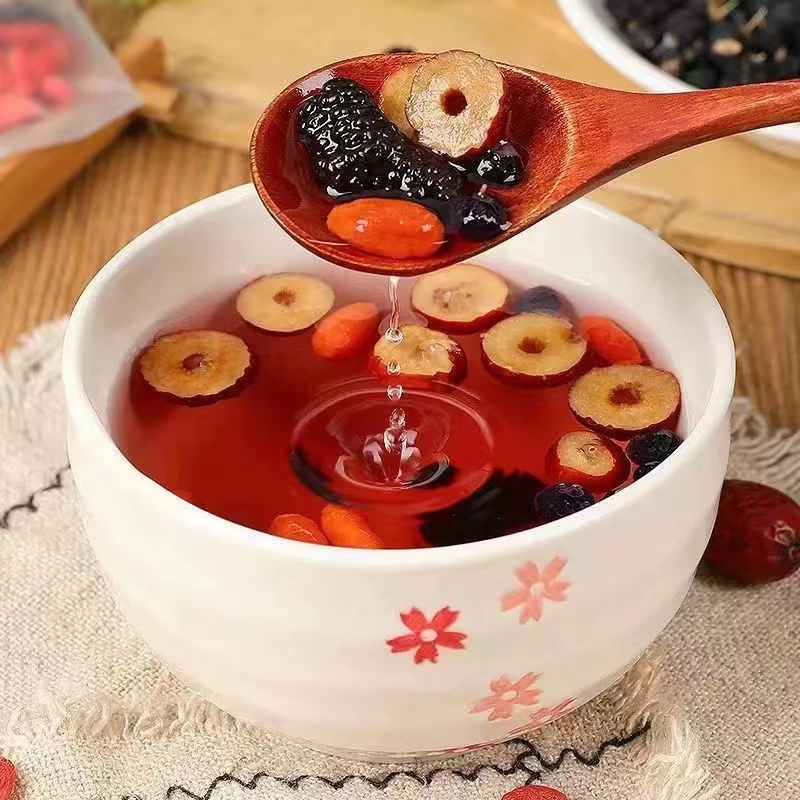 人参桑葚茶茶包桑葚干枸杞干枸杞子红枣养生茶花茶健康调理袋泡茶