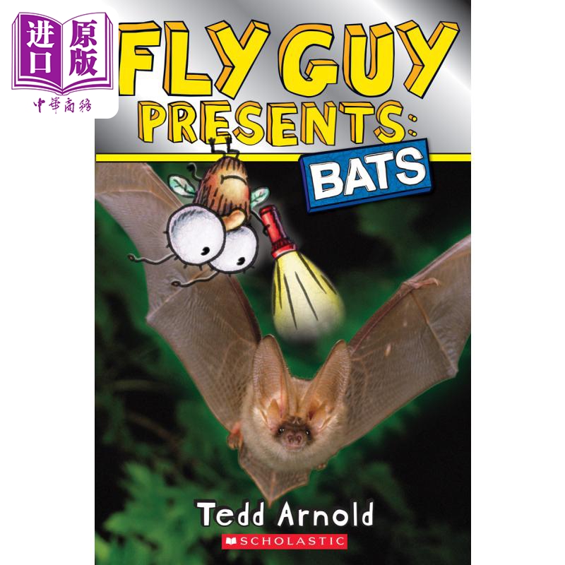 【中商】Fly Guy:Bats Scholastic 学乐分级读本2级 苍蝇小子