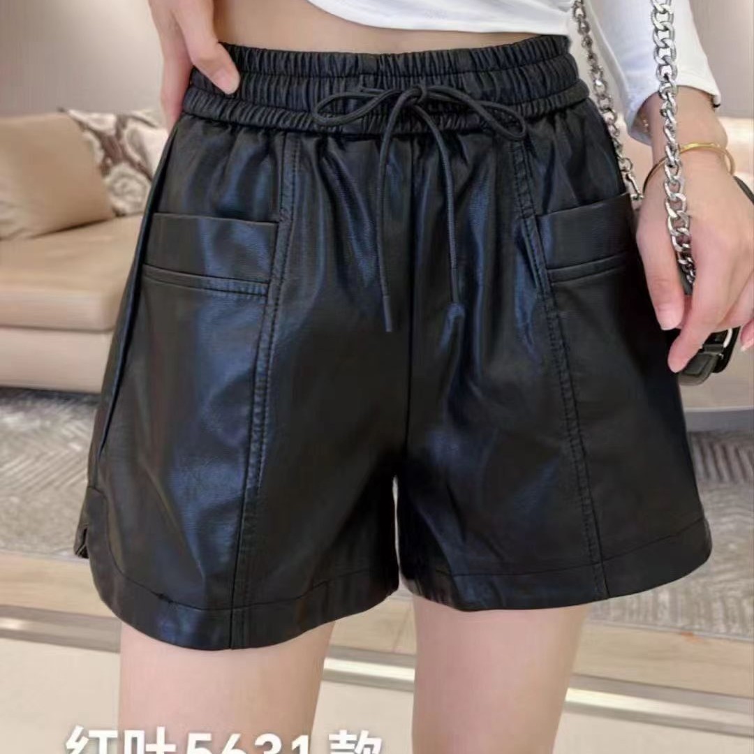 高腰显瘦短裤外穿