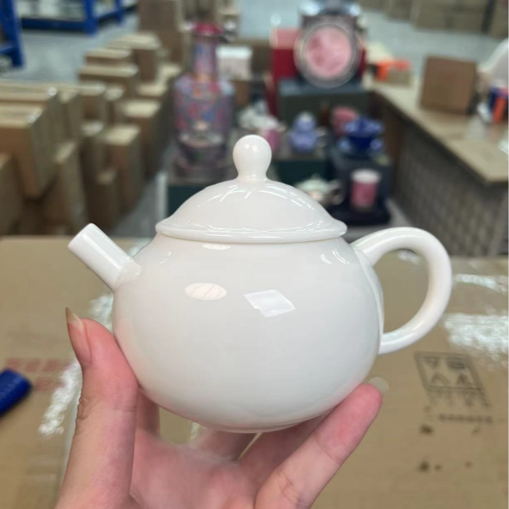 【闪购商品】羊脂玉凤鸣壶