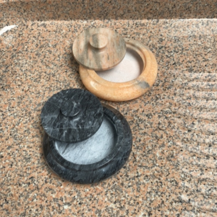 随机发全石石头烟灰缸