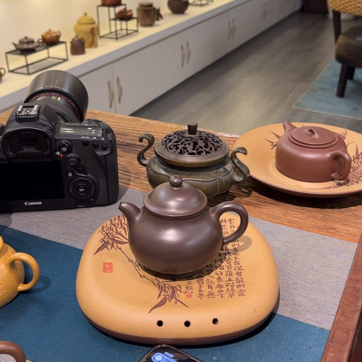 【闪购商品】紫砂茶壶我***哥