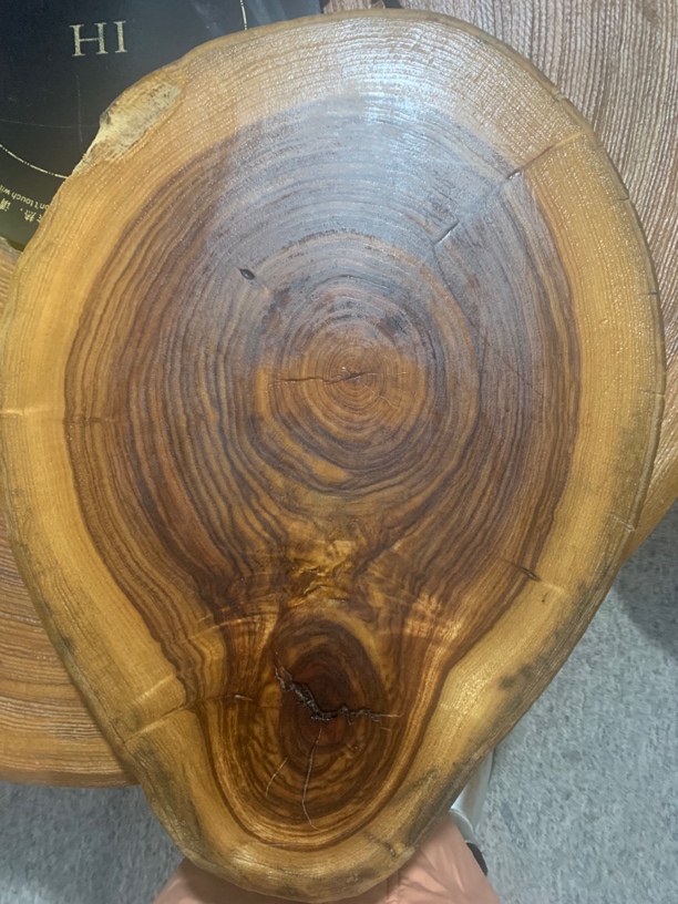 香樟木干泡盘随形