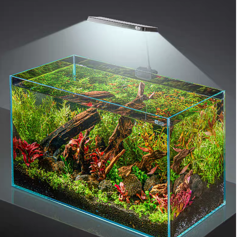 鱼缸led全光谱夹灯养鱼养水草不频闪