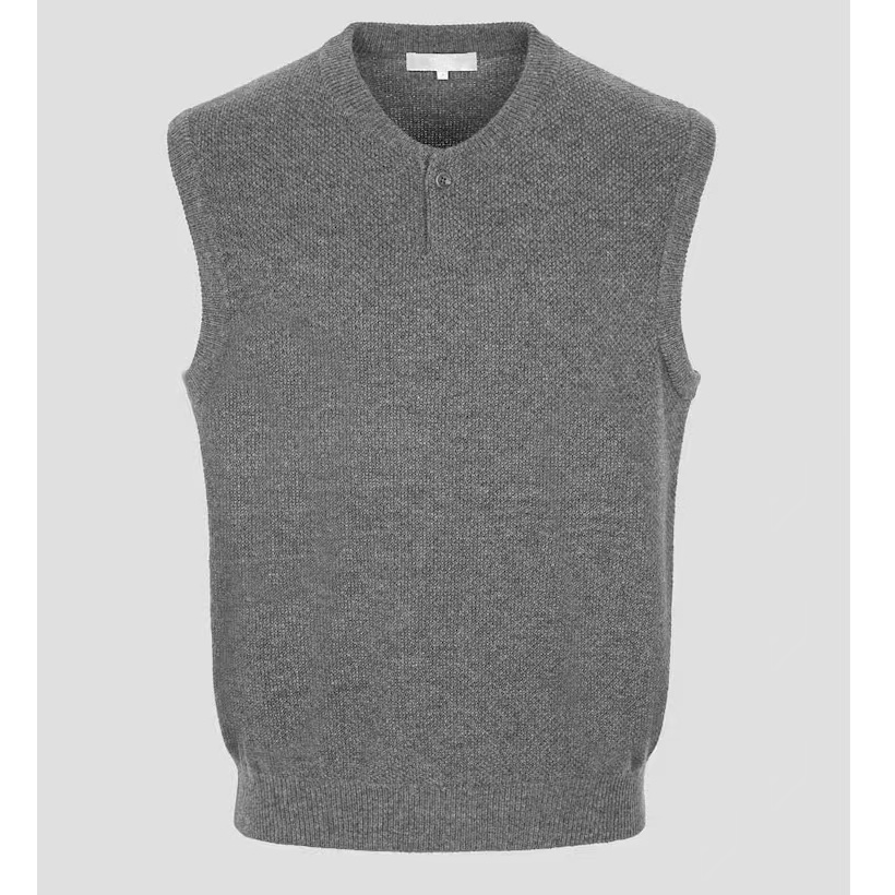 cadell韩版针织马甲/男士/时尚/休闲/百搭/无袖/保暖/圆领/秋冬