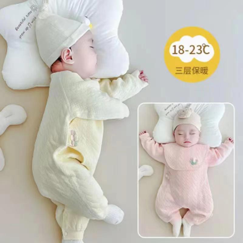  编码链接 新生儿宝宝连体衣