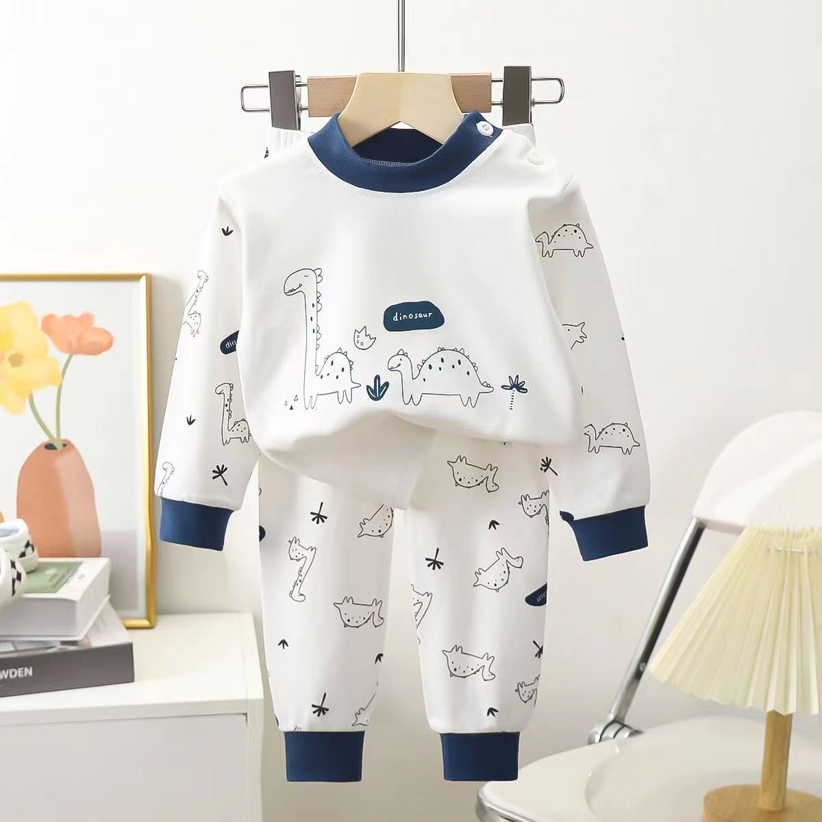 宝宝秋衣秋裤保暖（实物与图片不符）