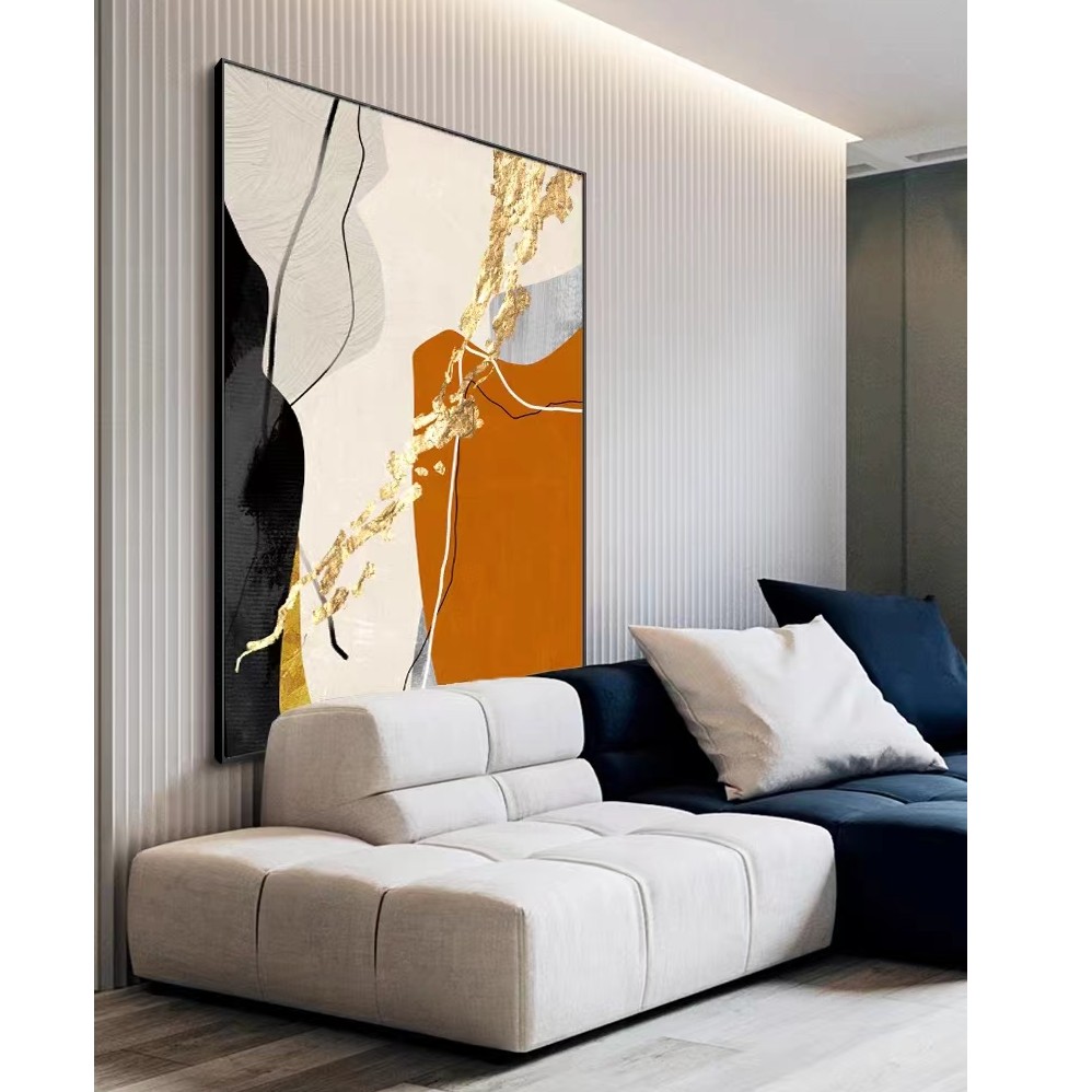 抽象画走廊过道玄关装饰画客厅沙发背景墙挂画北欧卧室餐厅画