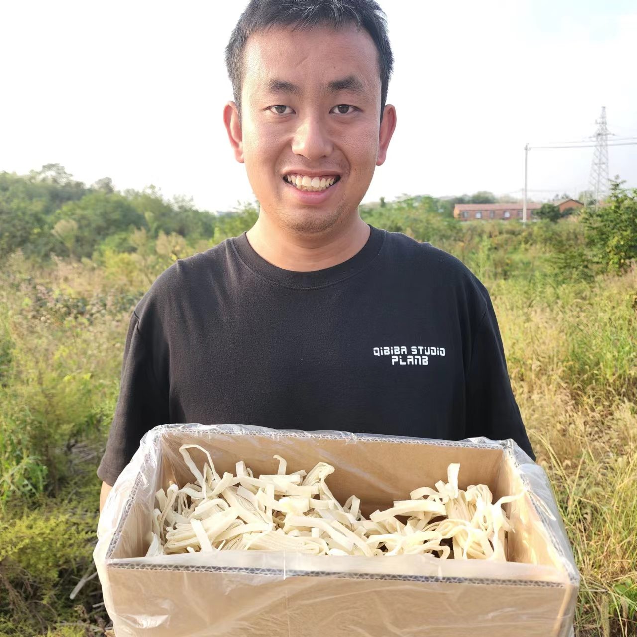 湖北武汉新洲特产农家柴火豆丝