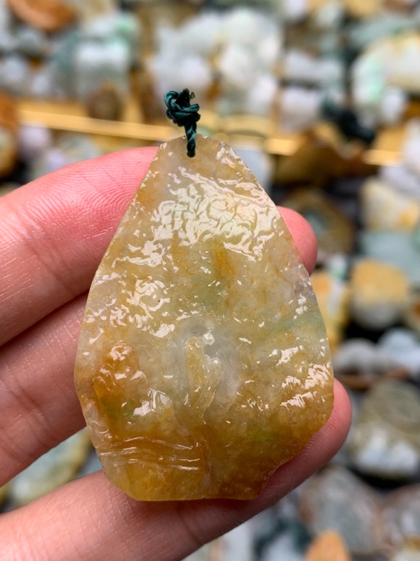 天然缅甸翡翠A货原石皮壳悟道