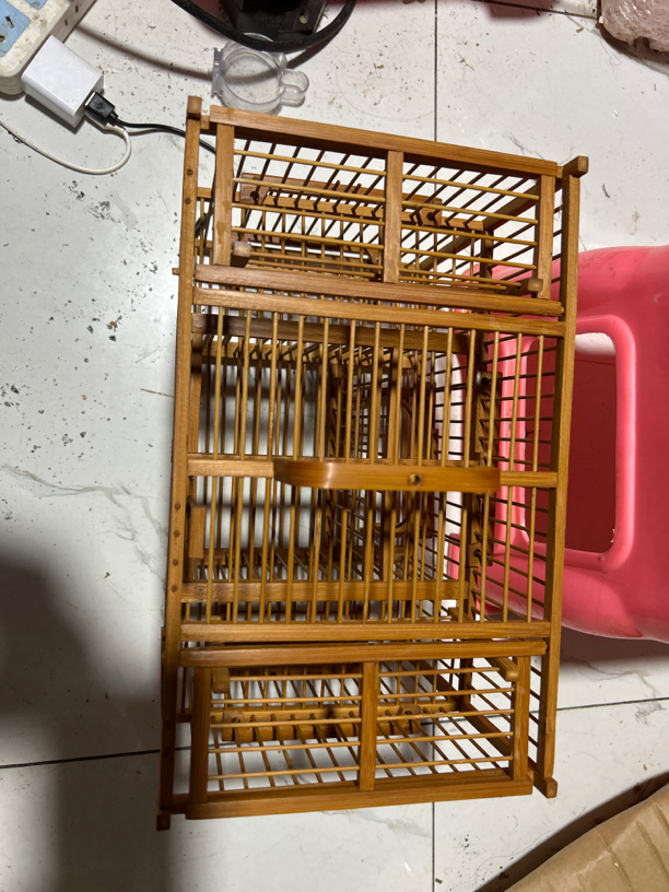 黄豆鸟笼拍笼打笼上山笼绣眼笼手工鸟笼五门机关笼手工鸟笼小鸟笼