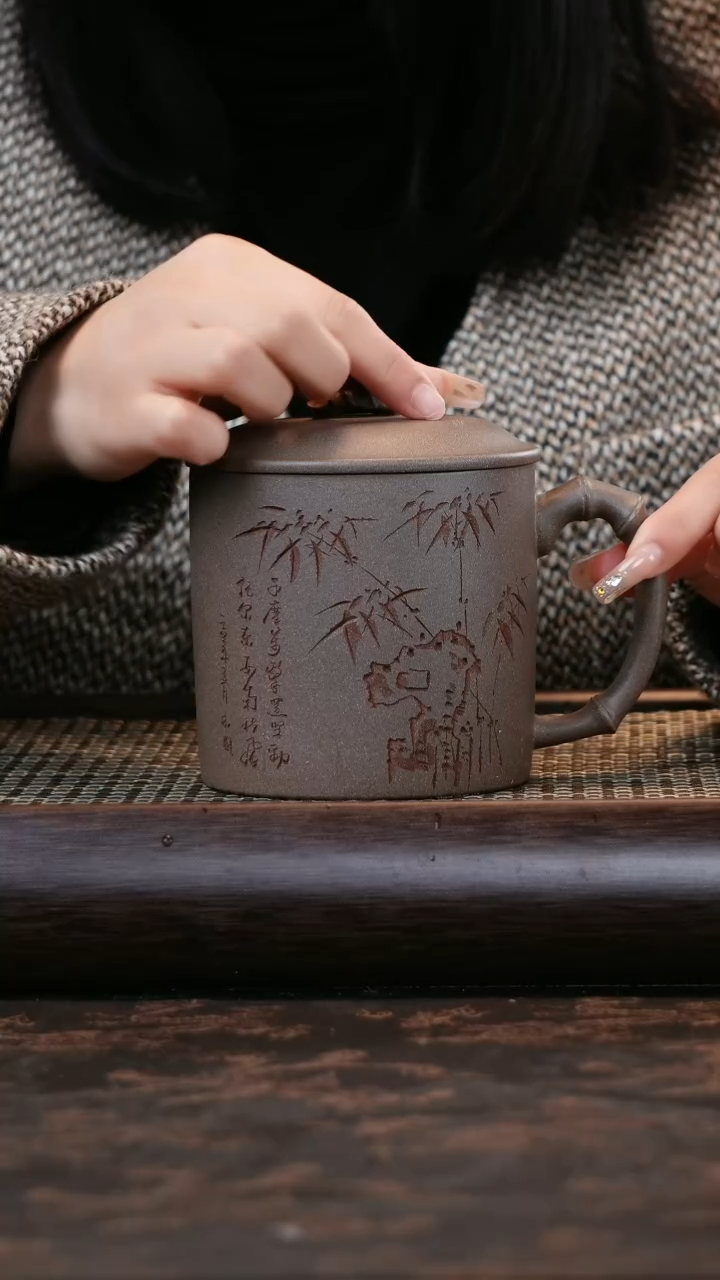 【闪购商品】紫砂茶杯太湖石